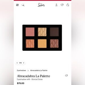 Christian Louboutin Abracadabra Eyeshadow Palette Refill